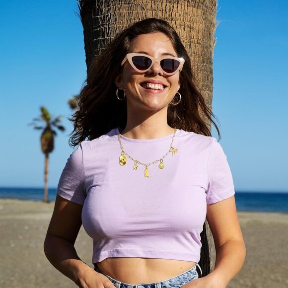 JAVARNV Gold Necklace Cowgirl Charm Western & Boho Jewelry for Country Outfits - Picture 4 of 6